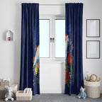 Merry Cocka-mas Window Curtain Australia Christmas Blue Art - Aussie Hoodie