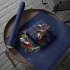 Merry Cocka-mas Wrapping Paper Australia Christmas Blue Art - Aussie Hoodie
