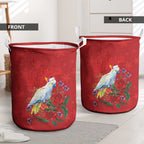Merry Cocka-mas Laundry Basket Australia Christmas Red Art - Aussie Hoodie