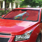 Merry Cocka-mas Auto Sun Shade Australia Christmas Red Art - Aussie Hoodie