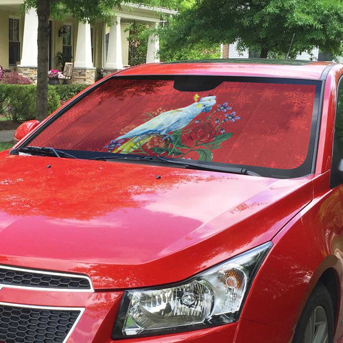 Merry Cocka-mas Auto Sun Shade Australia Christmas Red Art - Aussie Hoodie