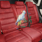 Merry Cocka-mas Back Car Seat Cover Australia Christmas Red Art - Aussie Hoodie