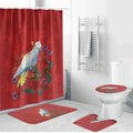 Merry Cocka-mas Bathroom Set Australia Christmas Red Art - Aussie Hoodie