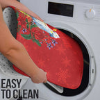 Merry Cocka-mas Bathroom Set Australia Christmas Red Art - Aussie Hoodie