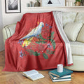 Merry Cocka-mas Blanket Australia Christmas Red Art - Aussie Hoodie