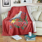 Merry Cocka-mas Blanket Australia Christmas Red Art - Aussie Hoodie