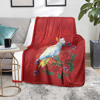 Merry Cocka-mas Blanket Australia Christmas Red Art - Aussie Hoodie