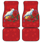 Merry Cocka-mas Car Mats Australia Christmas Red Art - Aussie Hoodie
