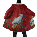 Merry Cocka-mas Cloak Australia Christmas Red Art - Aussie Hoodie