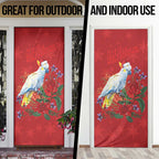 Merry Cocka-mas Door Cover Australia Christmas Red Art - Aussie Hoodie
