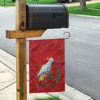 Merry Cocka-mas Garden Flag Australia Christmas Red Art - Aussie Hoodie
