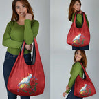 Merry Cocka-mas Grocery Bag Australia Christmas Red Art - Aussie Hoodie