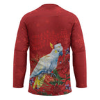Merry Cocka-mas Hockey Jersey Australia Christmas Red Art - Aussie Hoodie