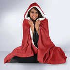 Merry Cocka-mas Hooded Blanket Australia Christmas Red Art - Aussie Hoodie