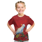 Merry Cocka-mas Kid T Shirt Australia Christmas Red Art - Aussie Hoodie