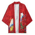 Merry Cocka-mas Kimono Australia Christmas Red Art - Aussie Hoodie
