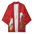 Merry Cocka-mas Kimono Australia Christmas Red Art - Aussie Hoodie
