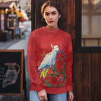 Merry Cocka-mas Ugly Christmas Sweater Australia Christmas Red Art - Aussie Hoodie