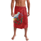 Merry Cocka-mas Lavalava Australia Christmas Red Art - Aussie Hoodie