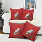 Merry Cocka-mas Pillow Cover Australia Christmas Red Art - Aussie Hoodie