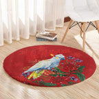 Merry Cocka-mas Round Carpet Australia Christmas Red Art - Aussie Hoodie