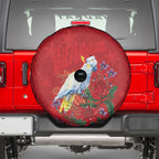 Merry Cocka-mas Spare Tire Cover Australia Christmas Red Art - Aussie Hoodie