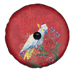 Merry Cocka-mas Spare Tire Cover Australia Christmas Red Art - Aussie Hoodie