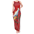 Merry Cocka-mas Tank Maxi Dress Australia Christmas Red Art - Aussie Hoodie