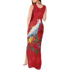 Merry Cocka-mas Tank Maxi Dress Australia Christmas Red Art - Aussie Hoodie