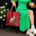 Merry Cocka-mas Tote Bag Australia Christmas Red Art - Aussie Hoodie