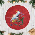 Merry Cocka-mas Tree Skirt Australia Christmas Red Art - Aussie Hoodie