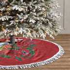 Merry Cocka-mas Tree Skirt Australia Christmas Red Art - Aussie Hoodie