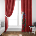 Merry Cocka-mas Window Curtain Australia Christmas Red Art - Aussie Hoodie