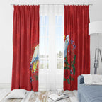 Merry Cocka-mas Window Curtain Australia Christmas Red Art - Aussie Hoodie