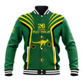 Australia Day 26 January Personalised Baseball Jacket With National Color