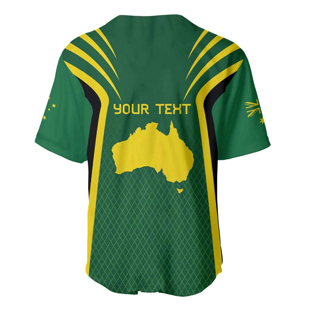 Australia Day 26 January Personalised Baseball Jersey With National Color
