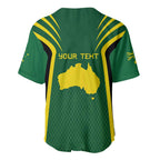 Australia Day 26 January Personalised Baseball Jersey With National Color