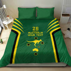 Australia Day 26 January Personalised Bedding Set With National Color