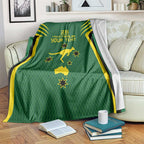 Australia Day 26 January Personalised Blanket With National Color
