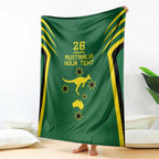Australia Day 26 January Personalised Blanket With National Color