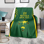 Australia Day 26 January Personalised Blanket With National Color
