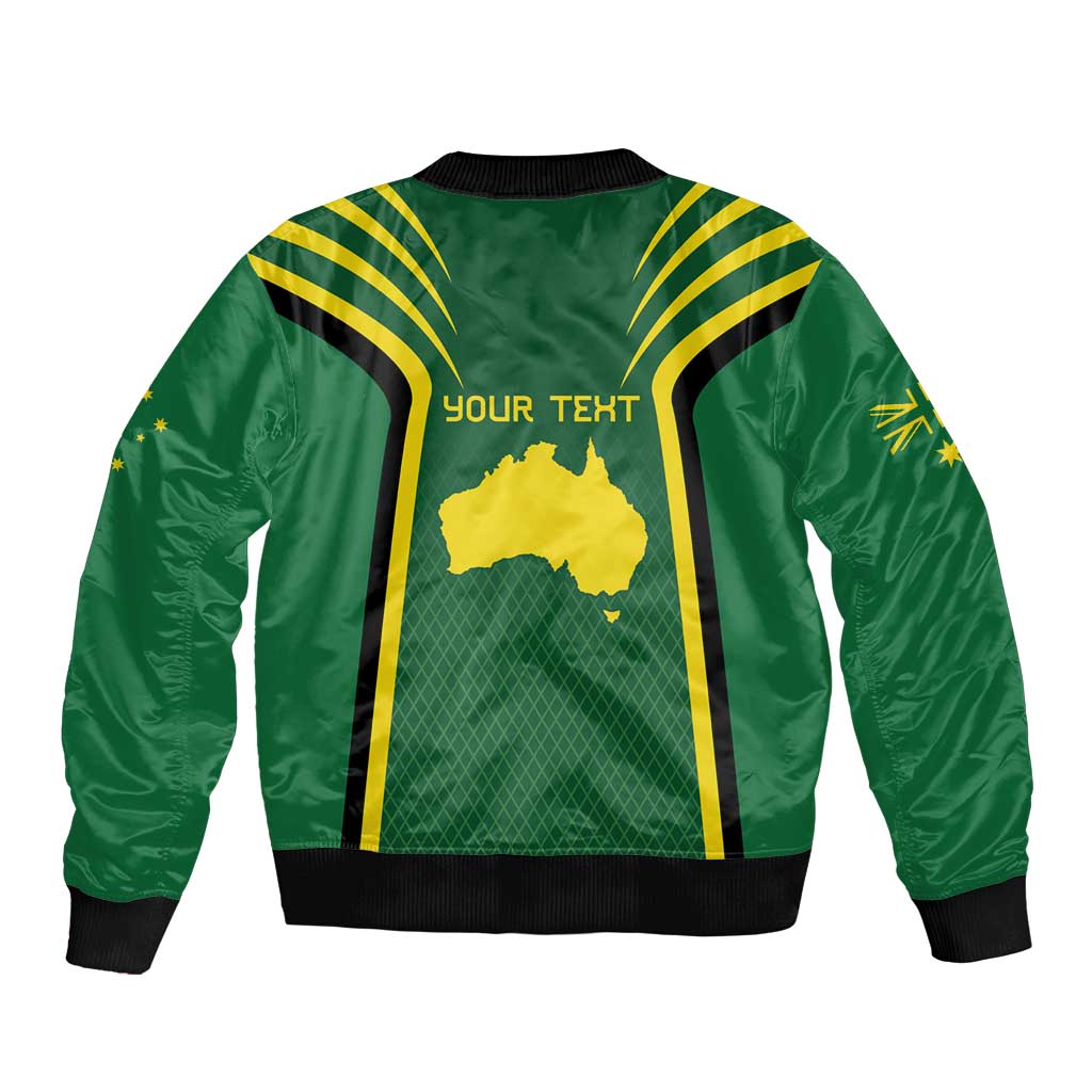 Australia Day 26 January Personalised Bomber Jacket With National Color