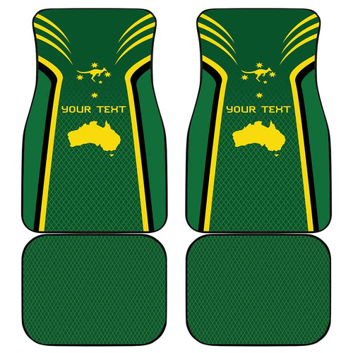 Australia Day 26 January Personalised Car Mats With National Color