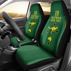 Australia Day 26 January Personalised Car Seat Cover With National Color