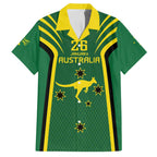 Australia Day 26 January Personalised Family Matching Long Sleeve Bodycon Dress and Hawaiian Shirt With National Color