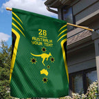 Australia Day 26 January Personalised Garden Flag With National Color
