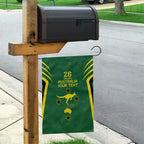 Australia Day 26 January Personalised Garden Flag With National Color