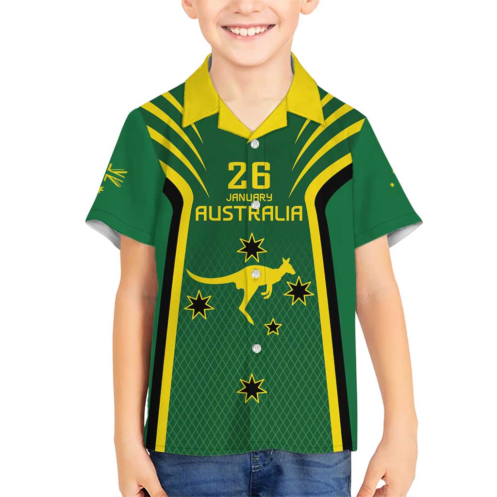 Australia Day 26 January Personalised Hawaiian Shirt With National Color