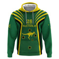Australia Day 26 January Personalised Hoodie With National Color