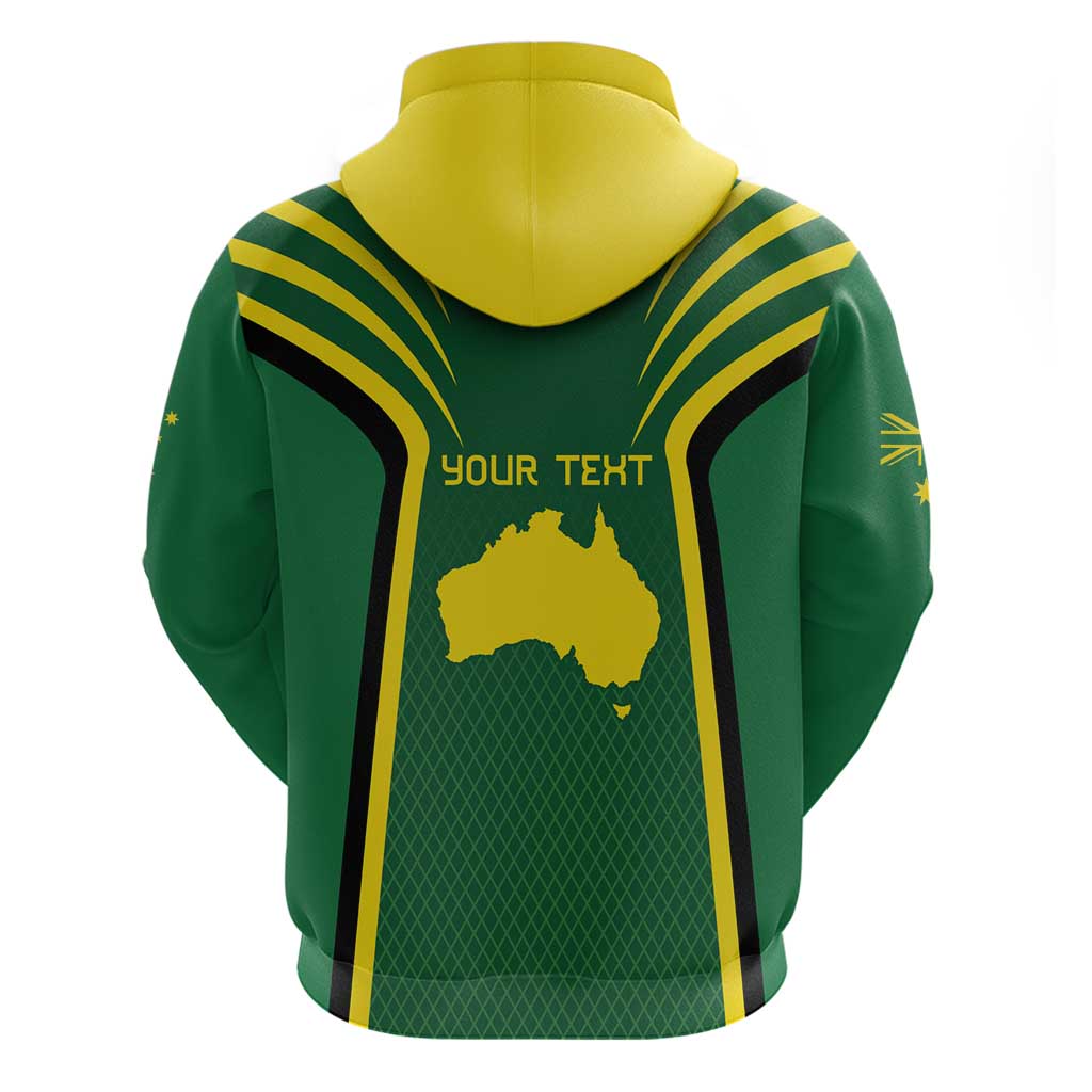 Australia Day 26 January Personalised Hoodie With National Color